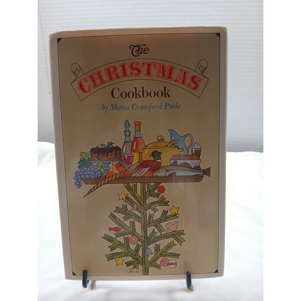 Christmas Cookbook HC Shona Crawford Poole 1979 Recipes Worldwide 1st Edition